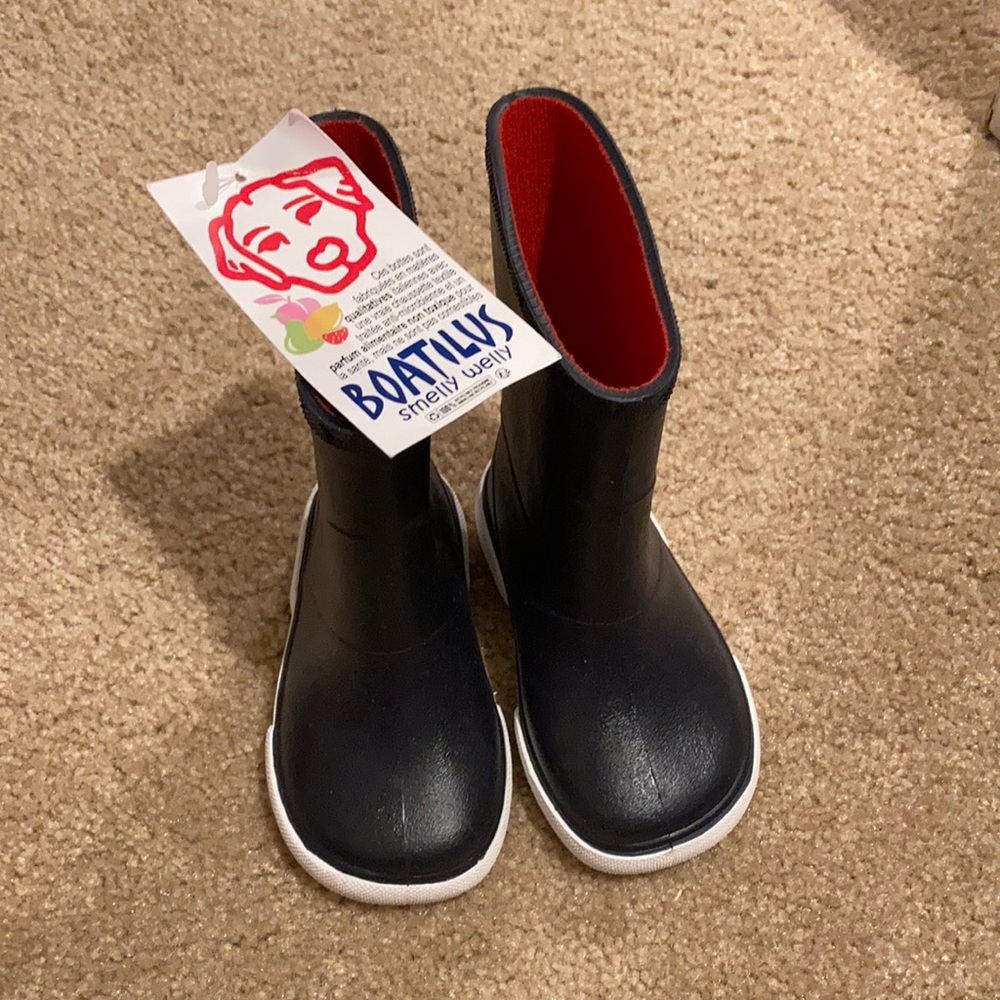 Boatilus kids rain boots 6.5T